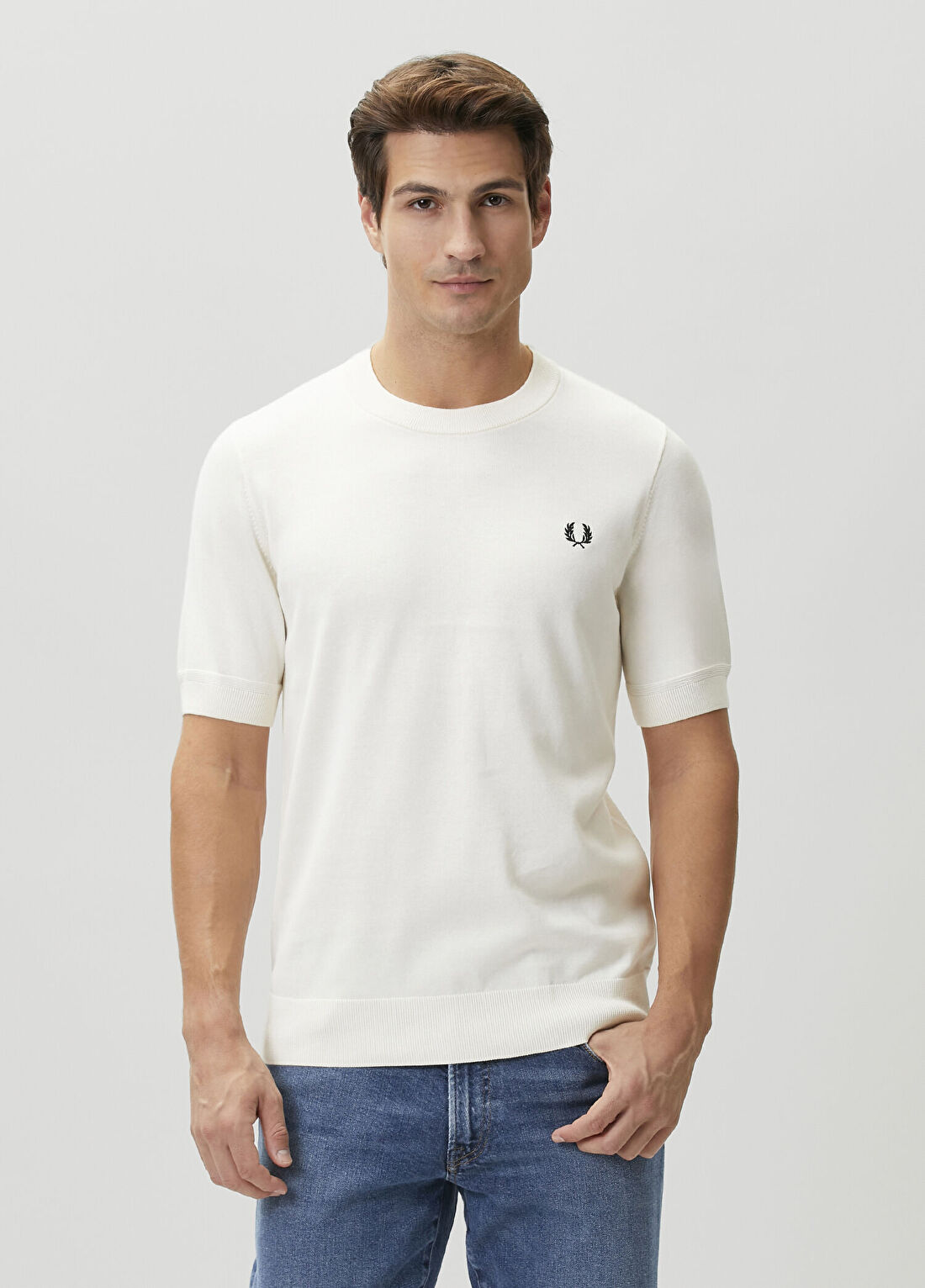 Fred Perry Ekru T-shirt