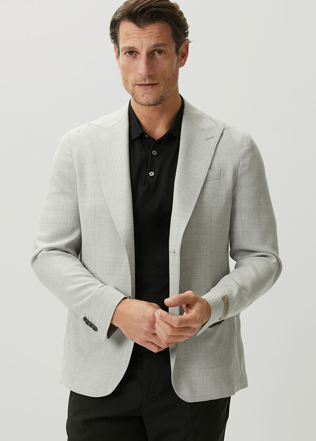 Beymen Collection Drop 7 Açık Gri Yün Blazer
