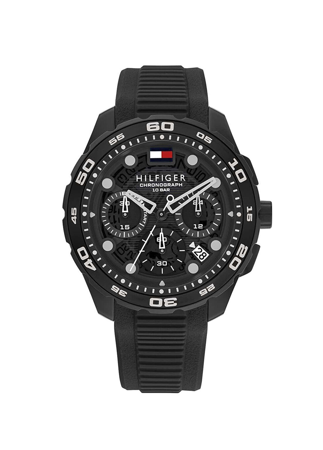 Tommy Hilfiger TH1792233 TH-Regatta Siyah Erkek Kol Saati