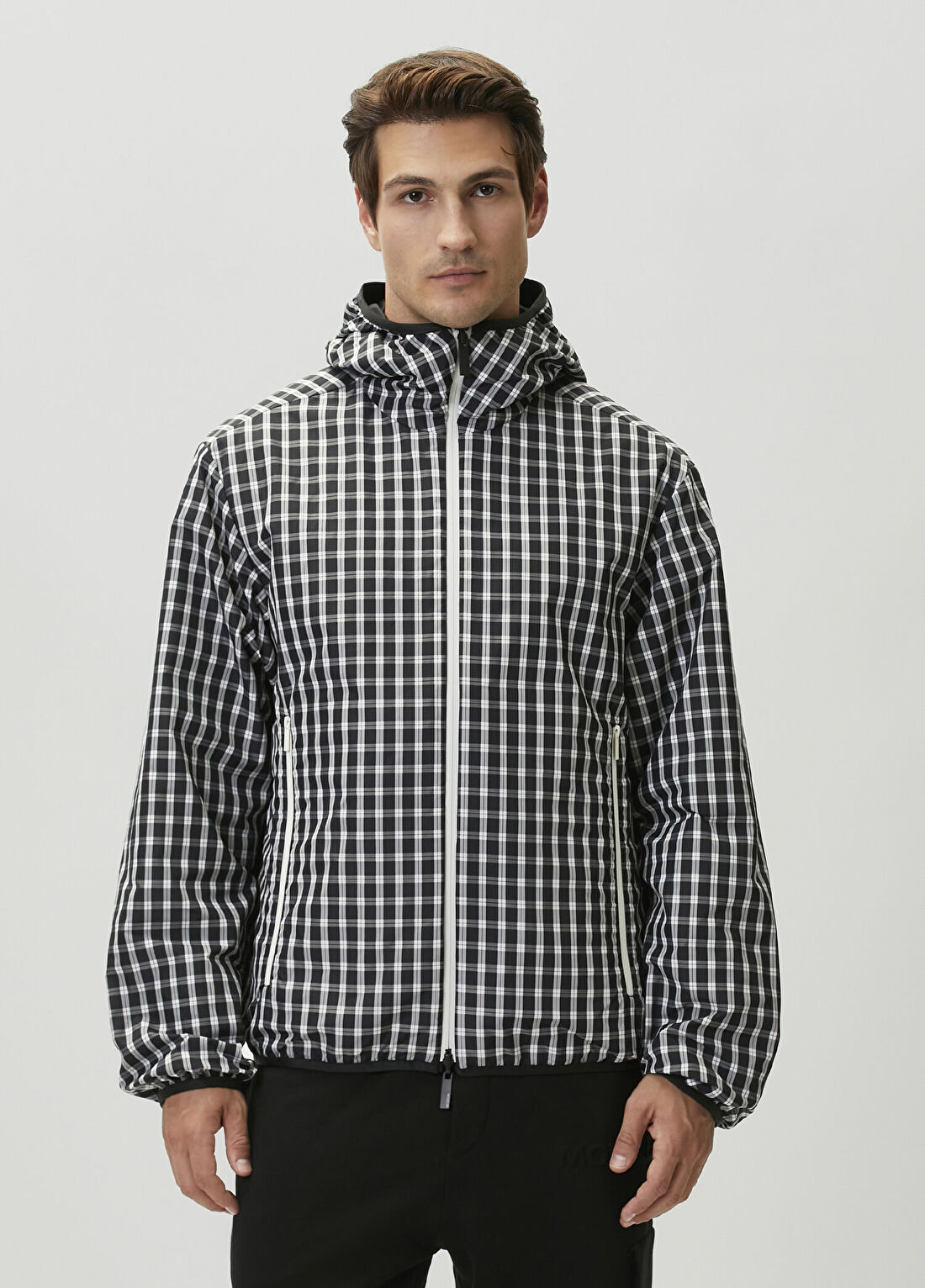 Moncler Siyah Çift Taraflı Mont görsel 2