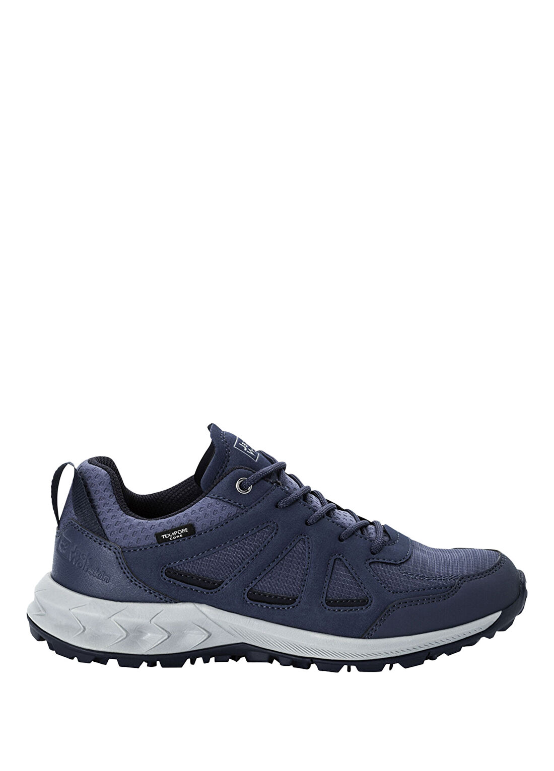 Jack Wolfskin Woodland 2 Texapore Low Lacivert Kadın Outdoor Ayakkabı