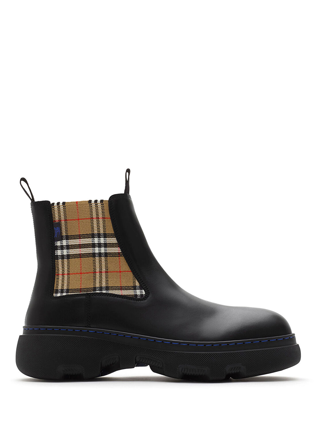 Burberry Leather Creeper Low Chelsea Siyah Deri Kadın Bot