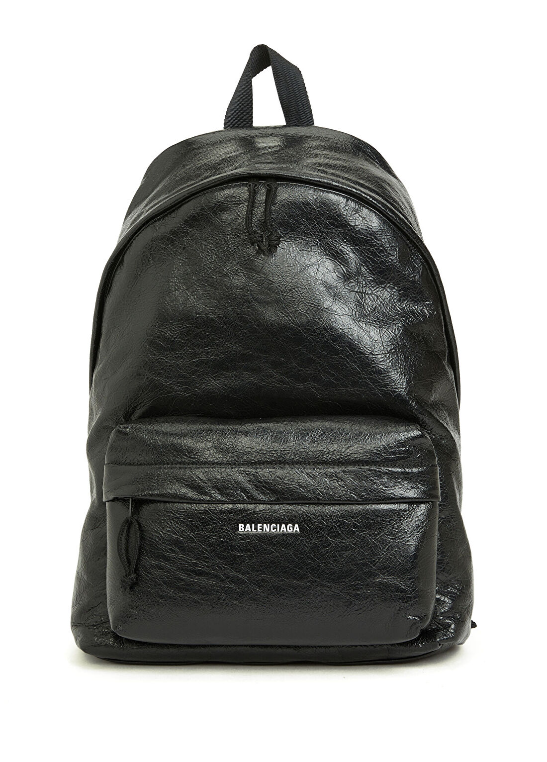 Balenciaga Explorer Siyah Erkek Deri Sırt Çantası