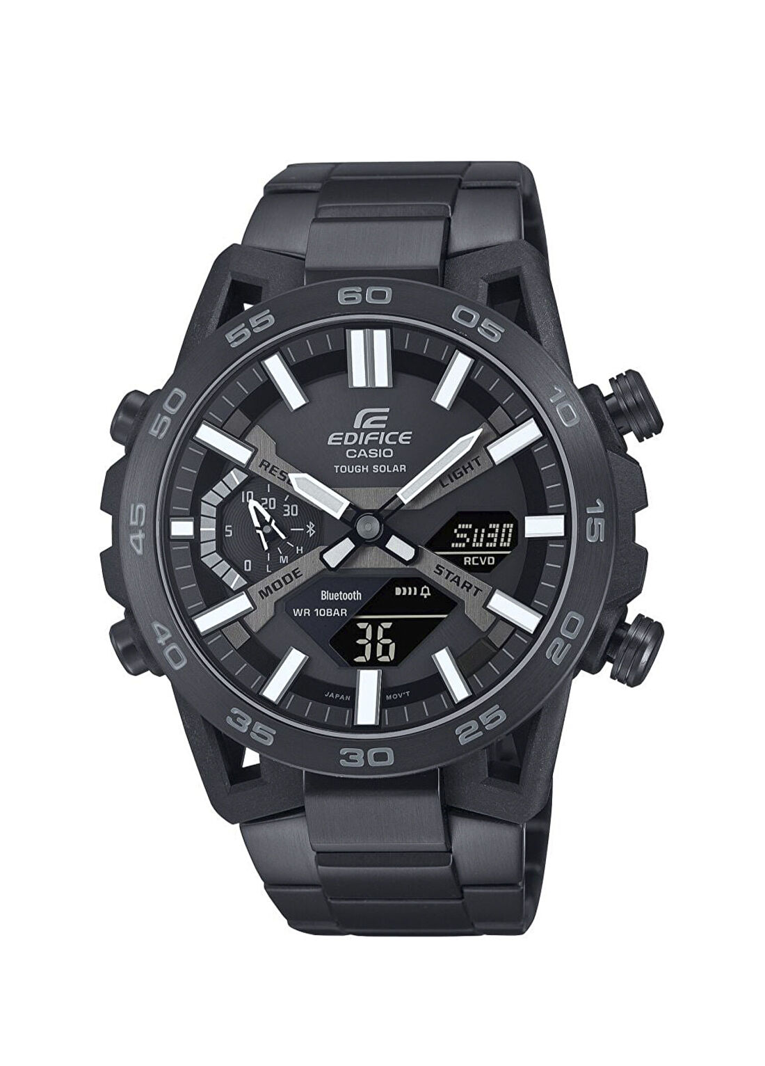 Casio ECB-2000DC-1BDF Çelik Erkek Kol Saati