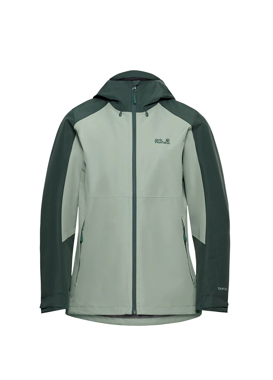 Jack Wolfskin Wilbound 2L Yeşil Kapüşonlu Kadın Ceket