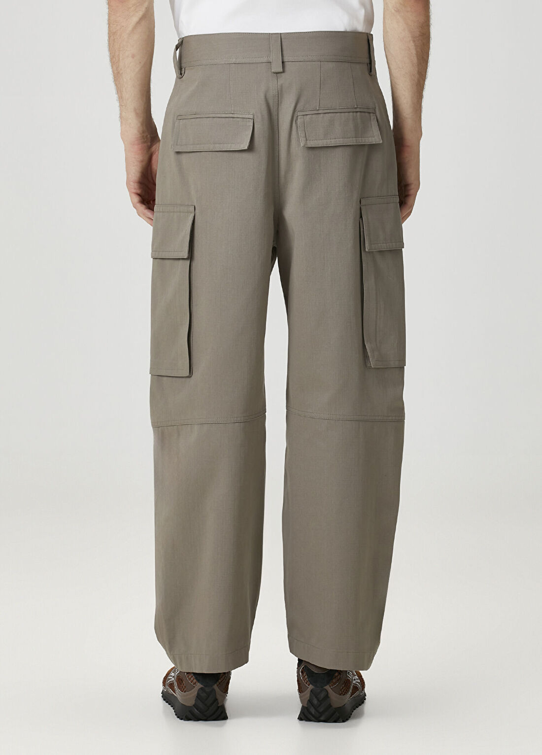 Bottega Veneta Gri Pantolon görsel 3