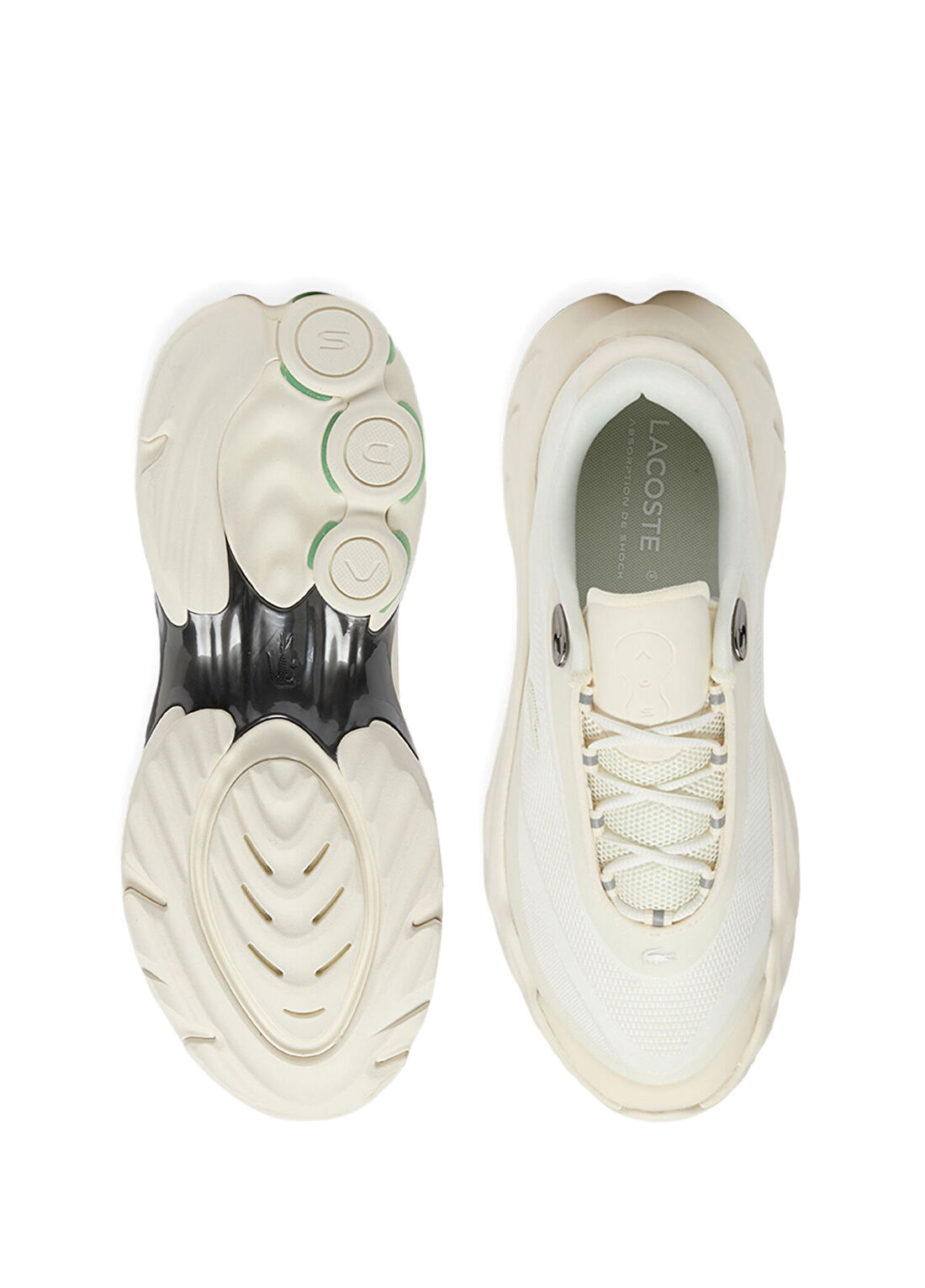 Lacoste Spinor Erkek Krem Sneaker görsel 4