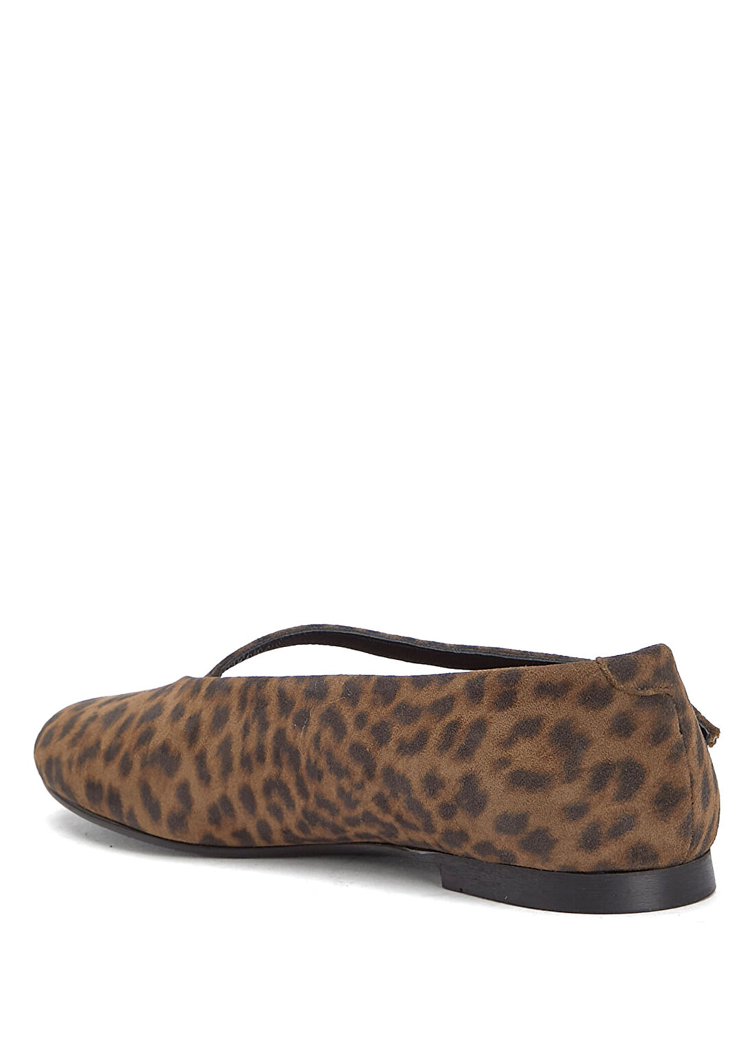 Divarese Leopar Desen Deri Babet görsel 3