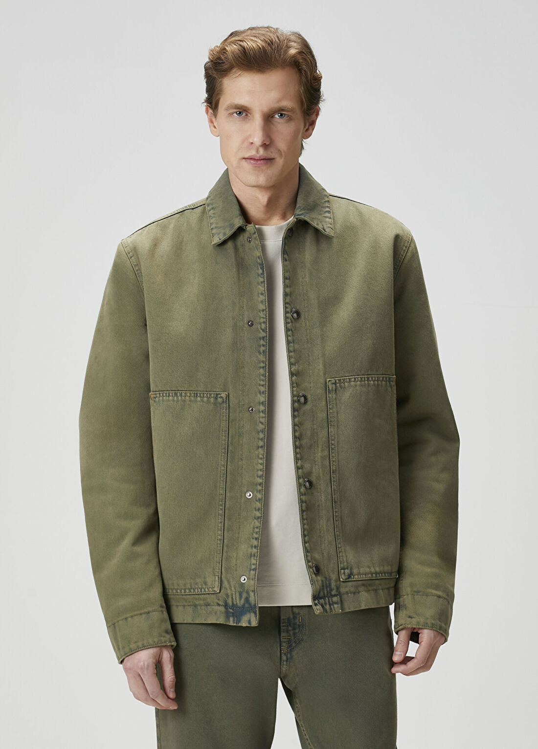 7 For All Mankind Haki Denim Mont
