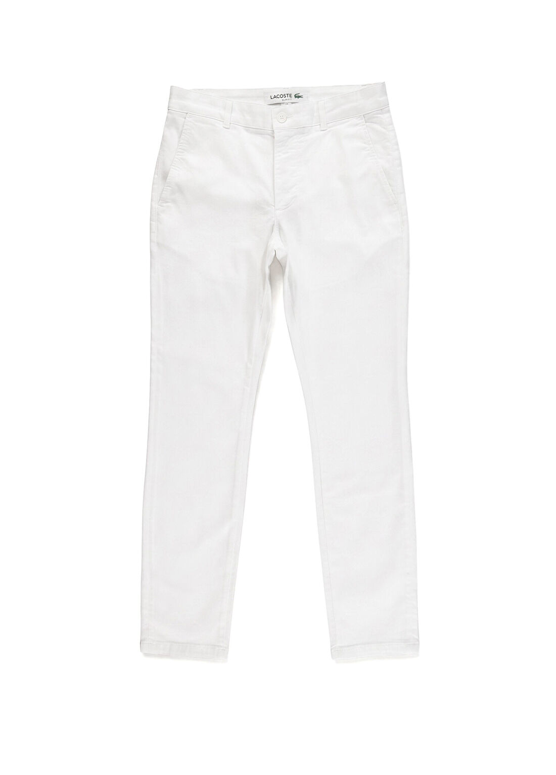 Lacoste Beyaz Slim Fit Erkek Chino Pantolon
