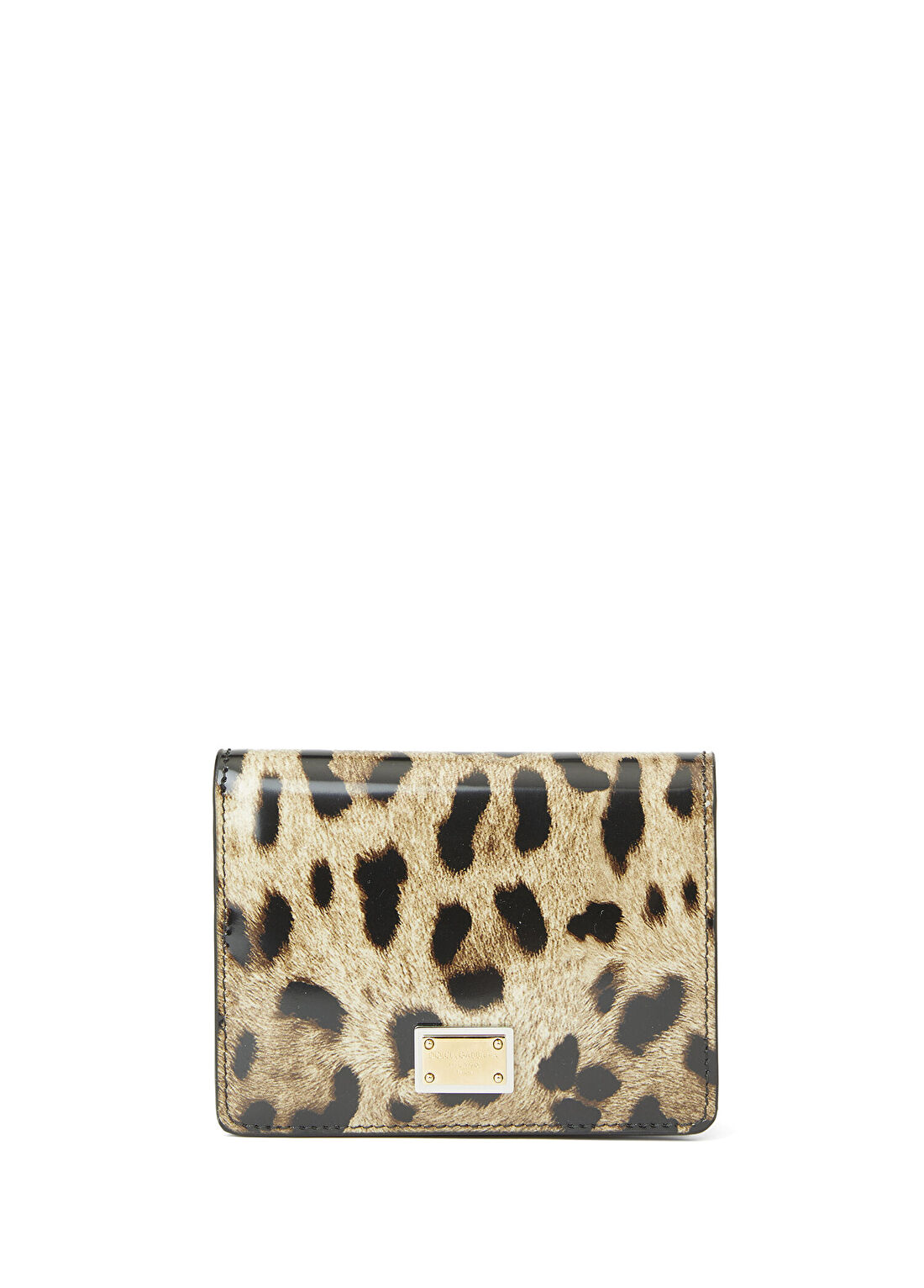 Dolce&Gabbana Leopar Kadın Deri Cüzdan