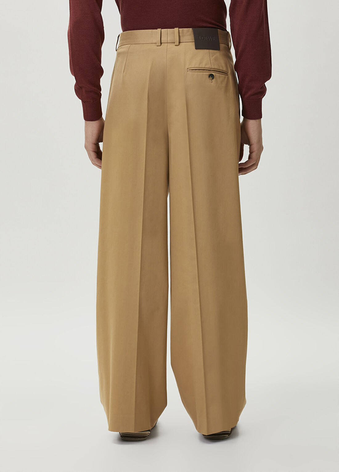 Loewe Taba Wide Leg Pantolon görsel 3