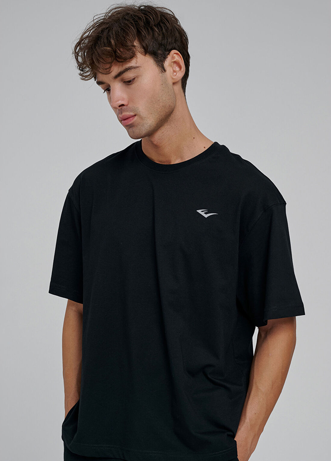Everlast Ever Classics 2.0 Comfort Siyah Kısa Kollu Erkek T-Shirt görsel 2