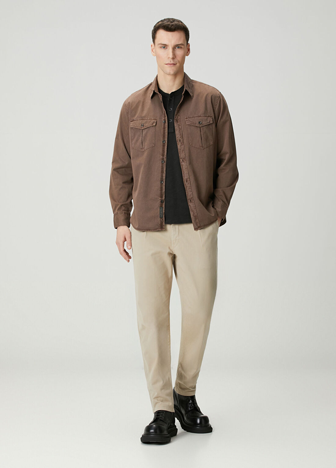 Rag&Bone Evan Bej Pilili Chino Pantolon