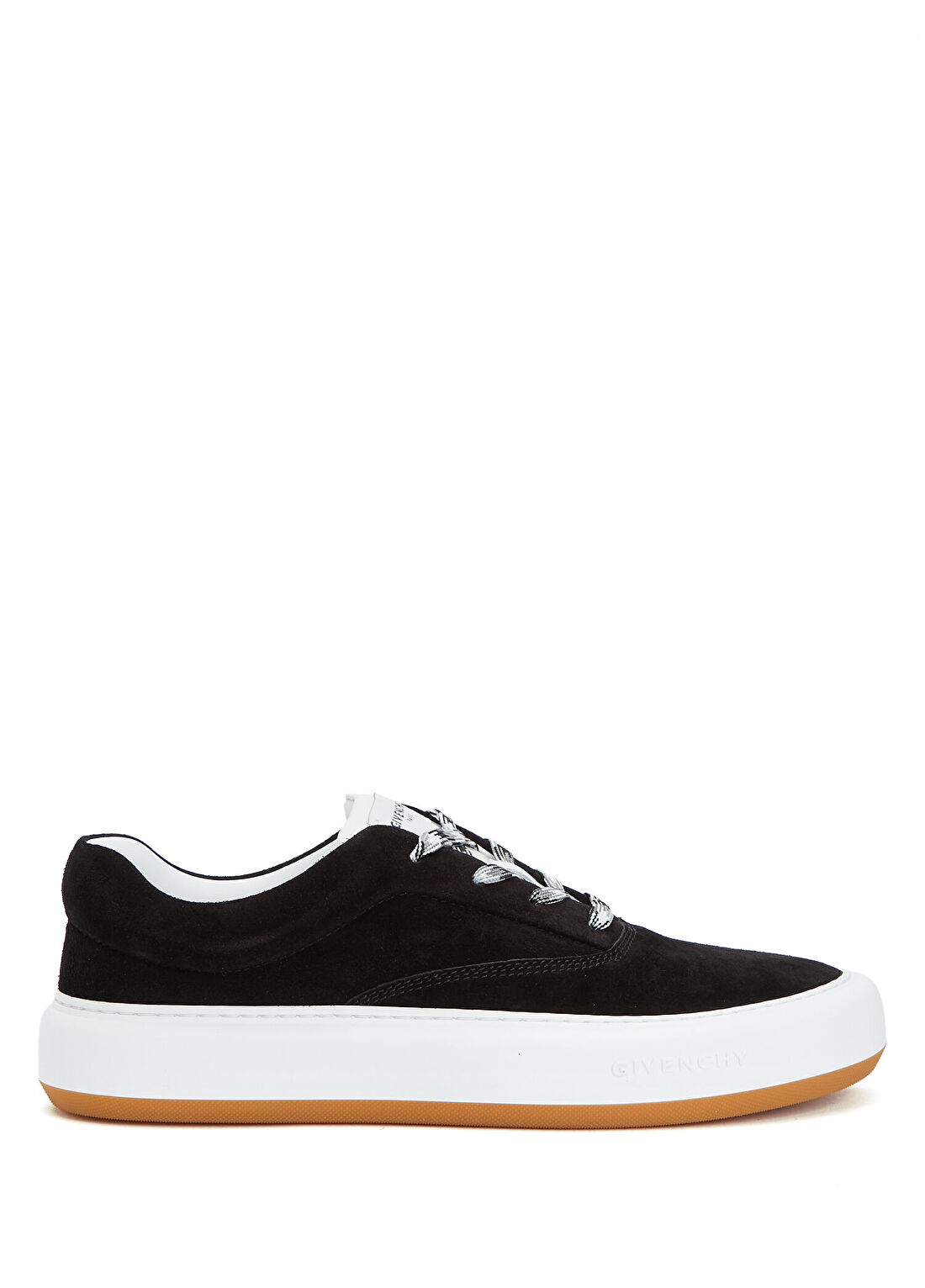 Givenchy New City Siyah Beyaz Erkek Süet Sneaker