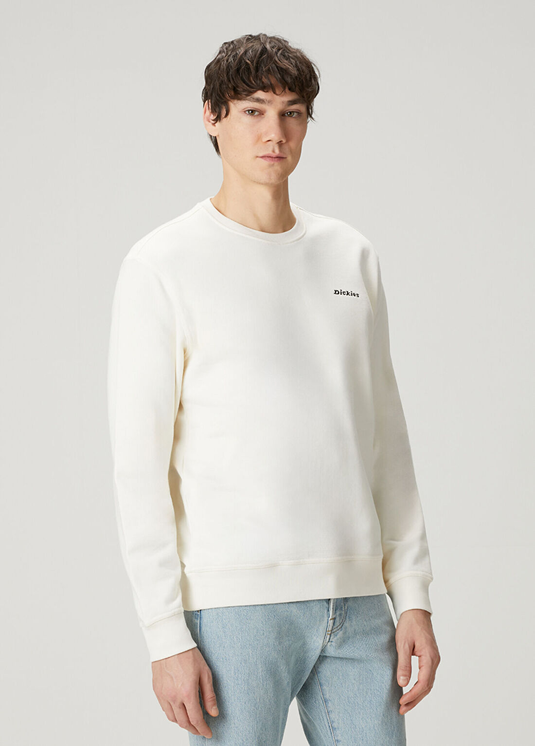 Dickies Loretto Ekru Sweatshirt görsel 3