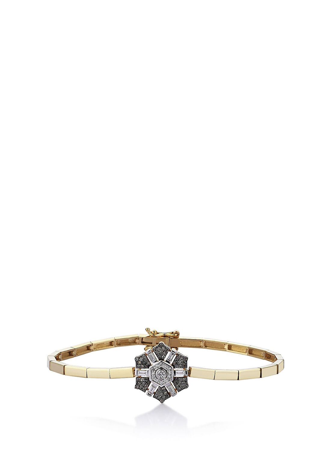 Reis Kuyumculuk Harmony Bangle 14 Ayar Kadın Pırlanta Bileklik