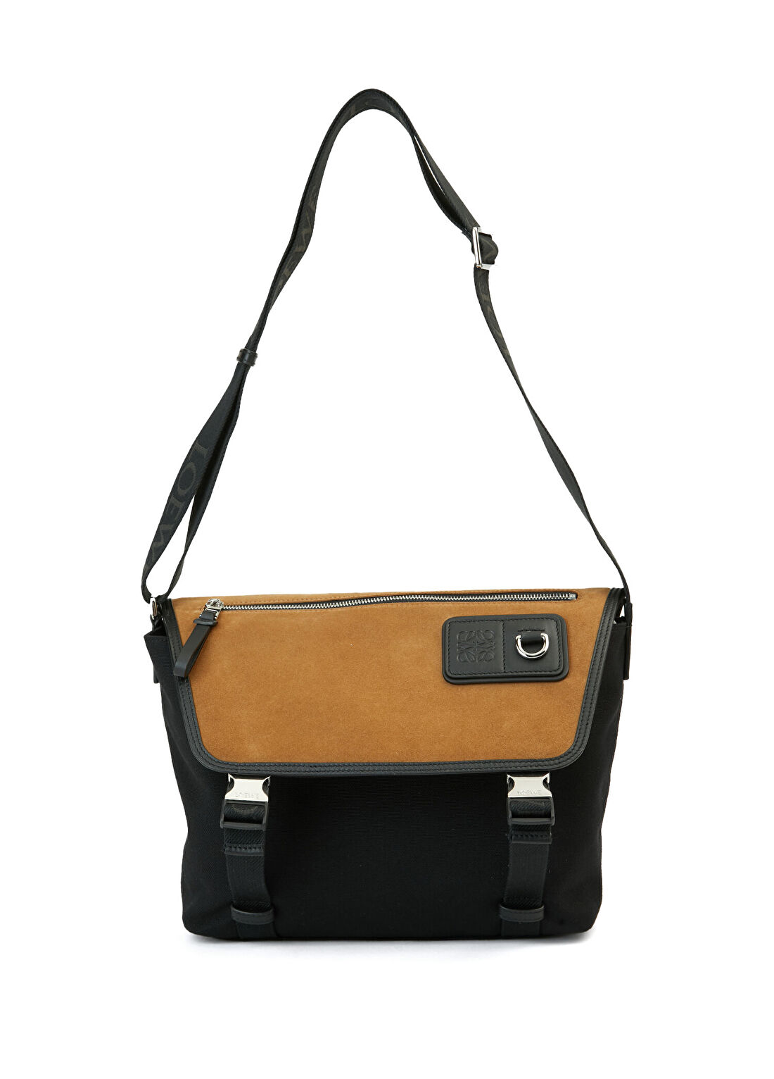 Loewe Medium Siyah Taba Erkek Çanta