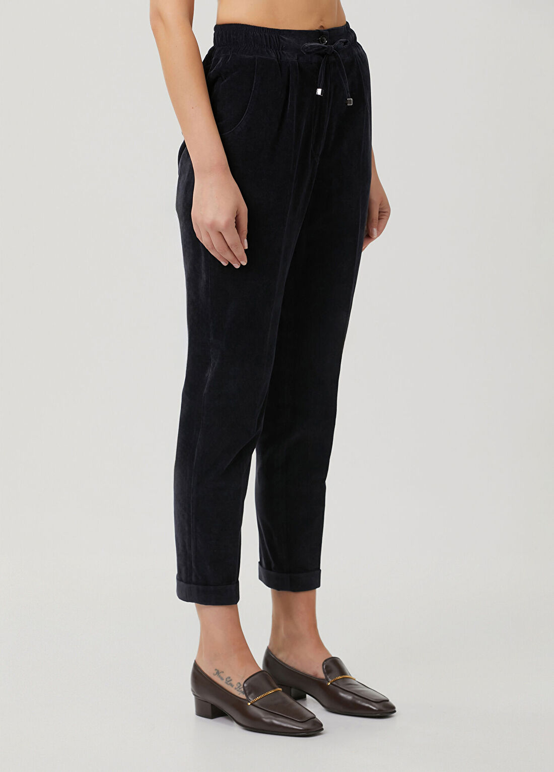 Kiton Koyu Lacivert Pantolon görsel 3