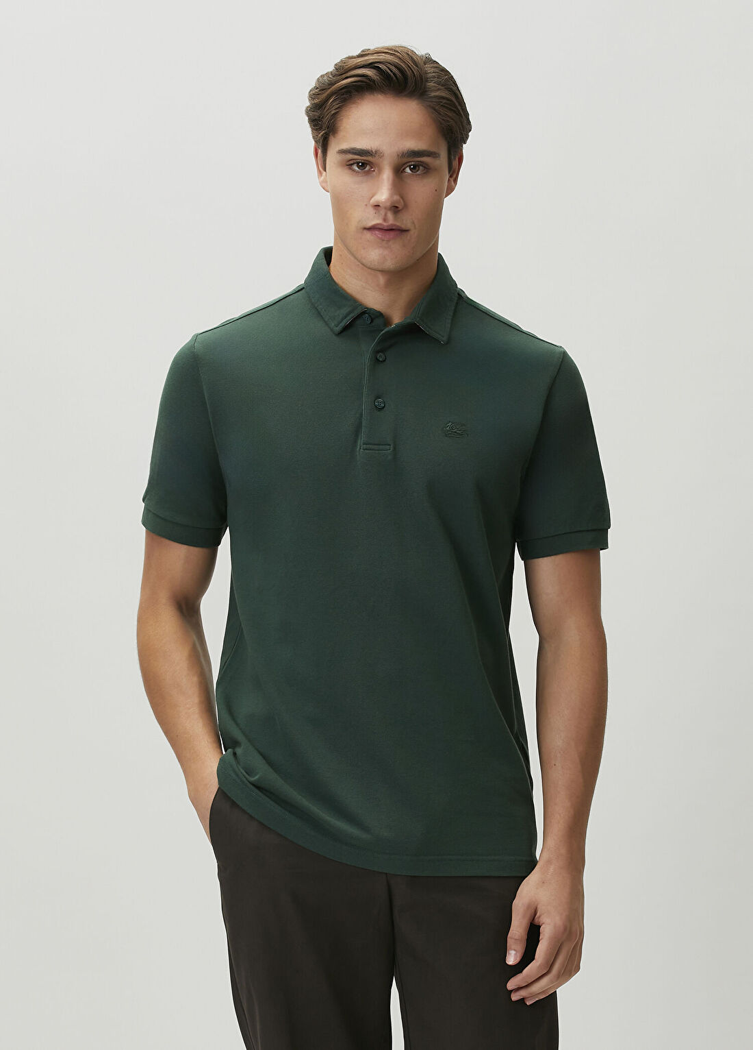 Etro Yeşil Polo T-shirt