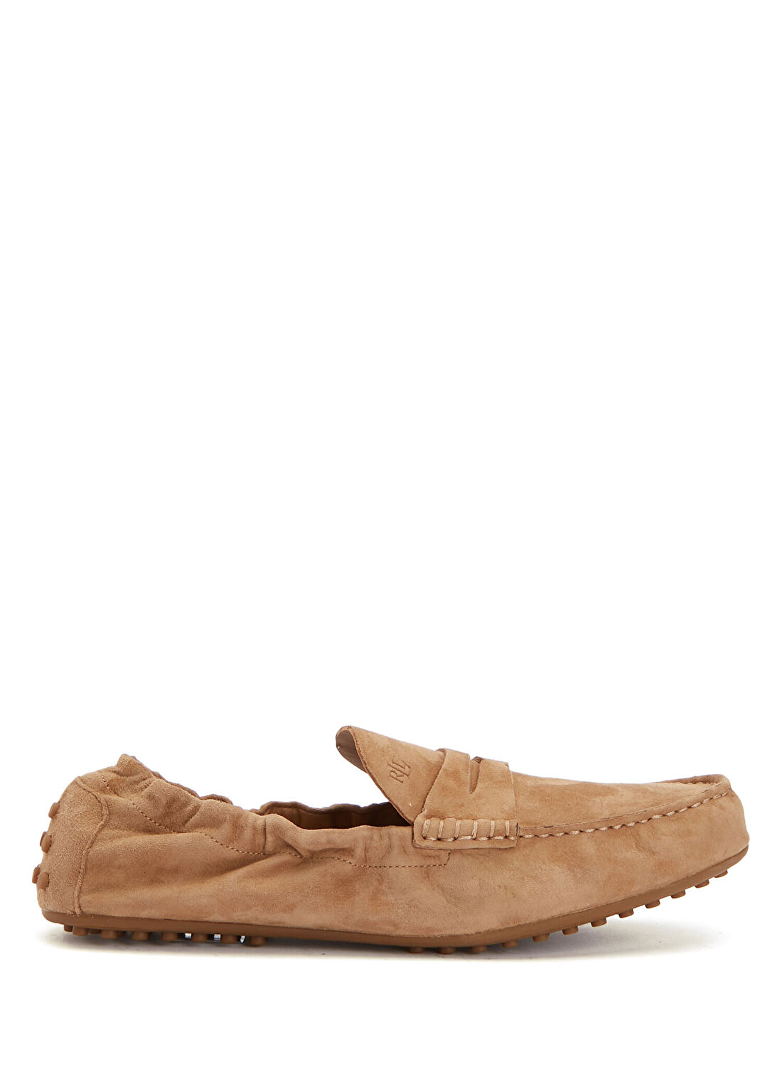 Lauren Ralph Lauren Wynnie Taba Kadın Süet Loafer