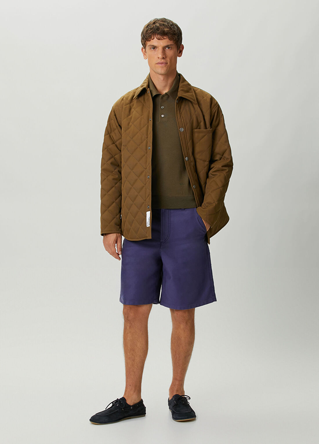 A.P.C. Mavi Denim Bermuda