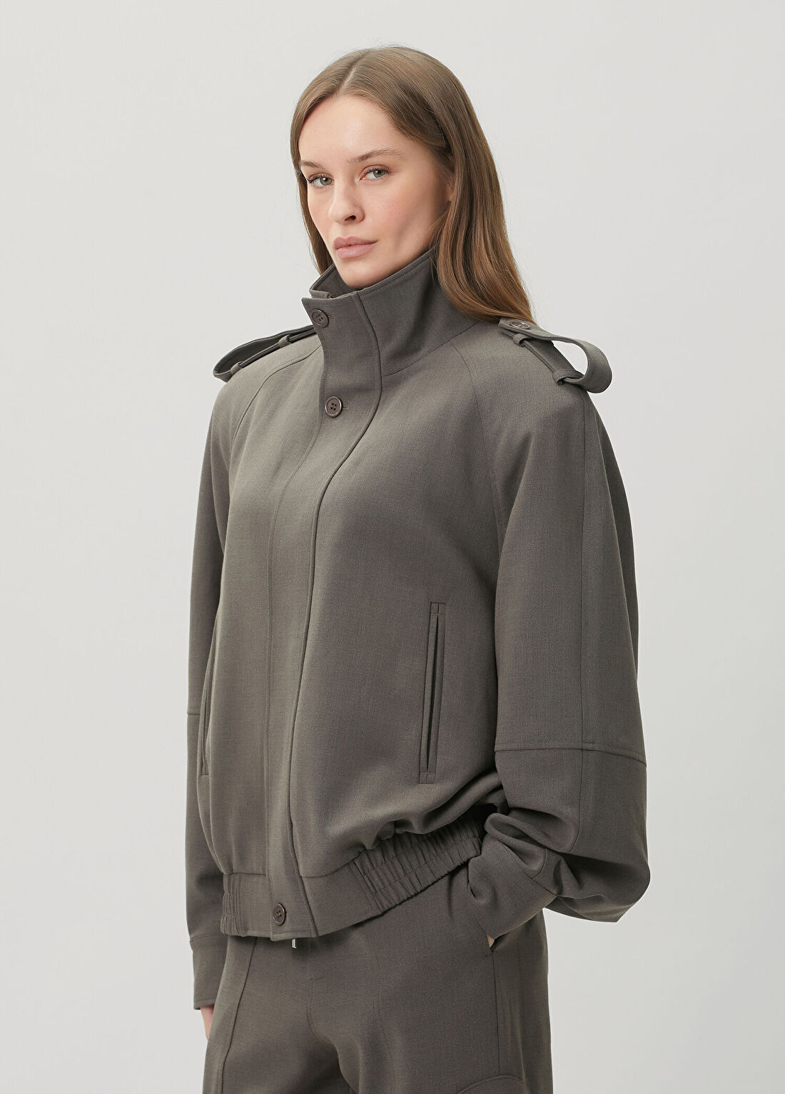 The Frankie Shop Kelly Kahverengi Ceket