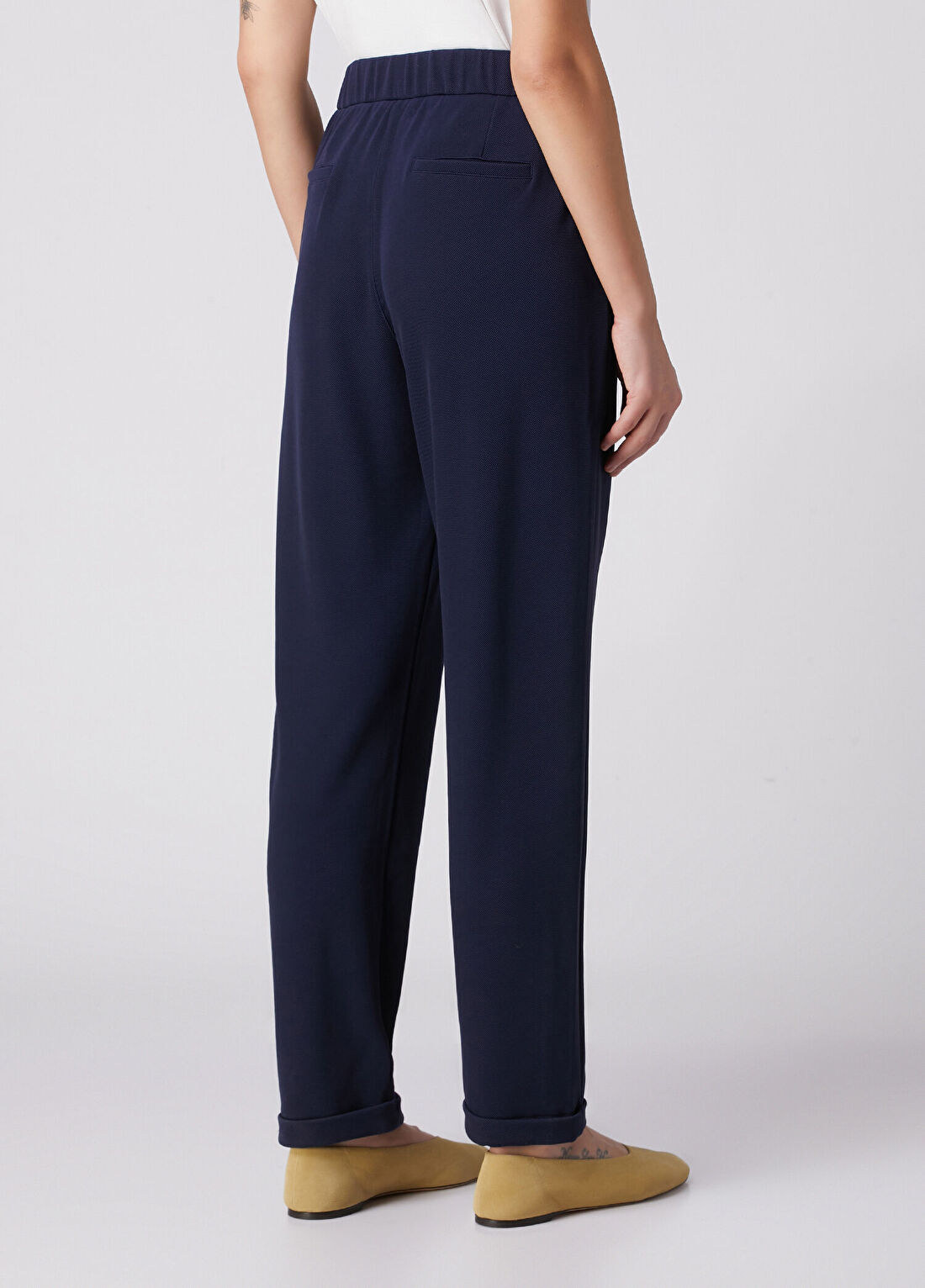 Beymen Collection Lacivert Jersey Pantolon görsel 4