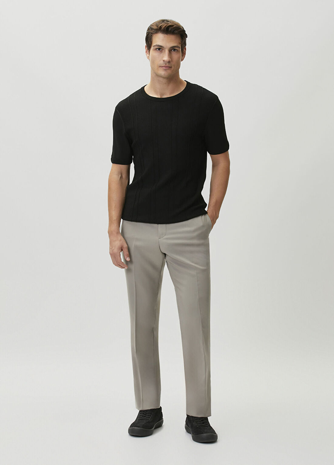 Sandro Gri Yün Formal Pantolon