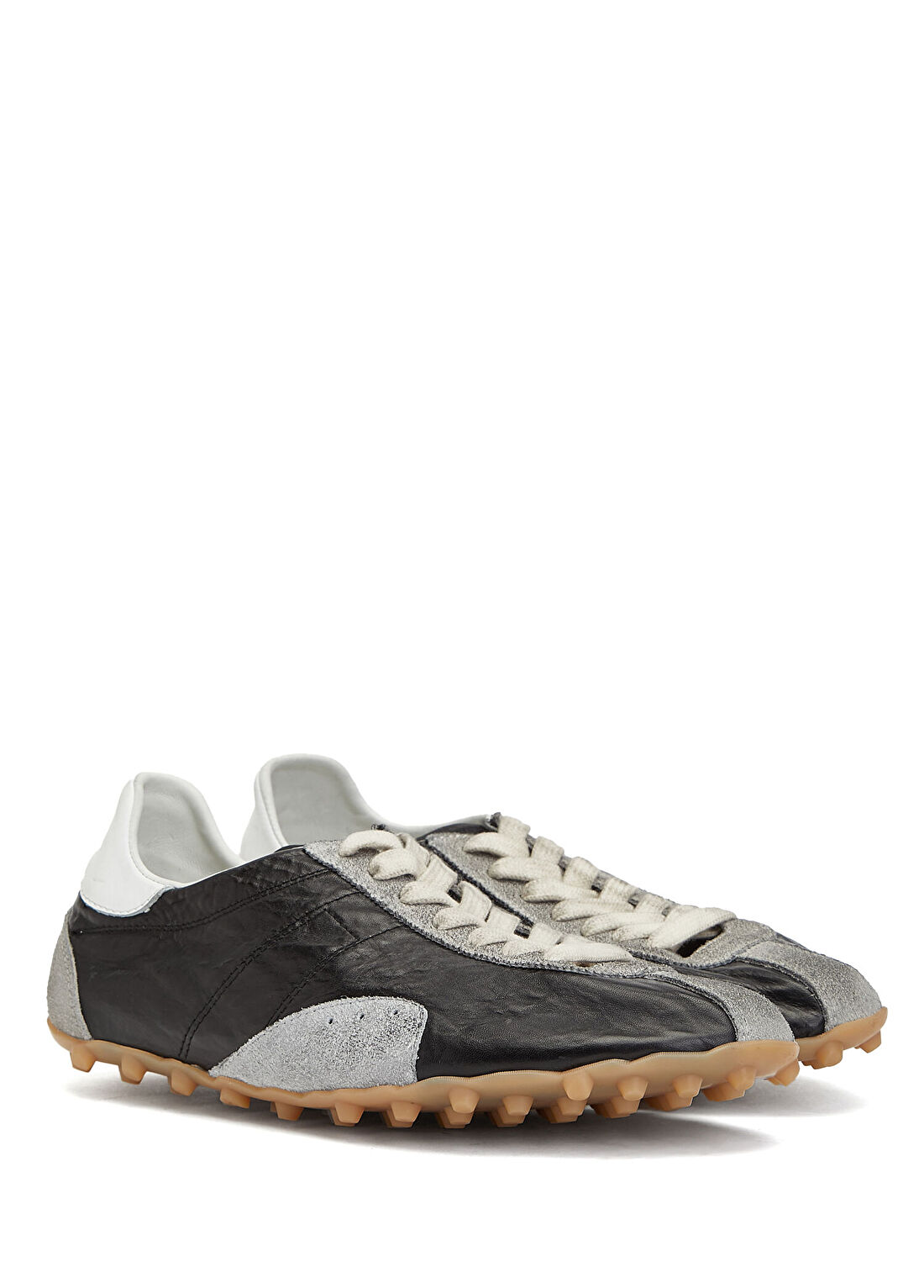 Maison Margiela Sprinters Siyah Kadın Deri Sneaker görsel 2