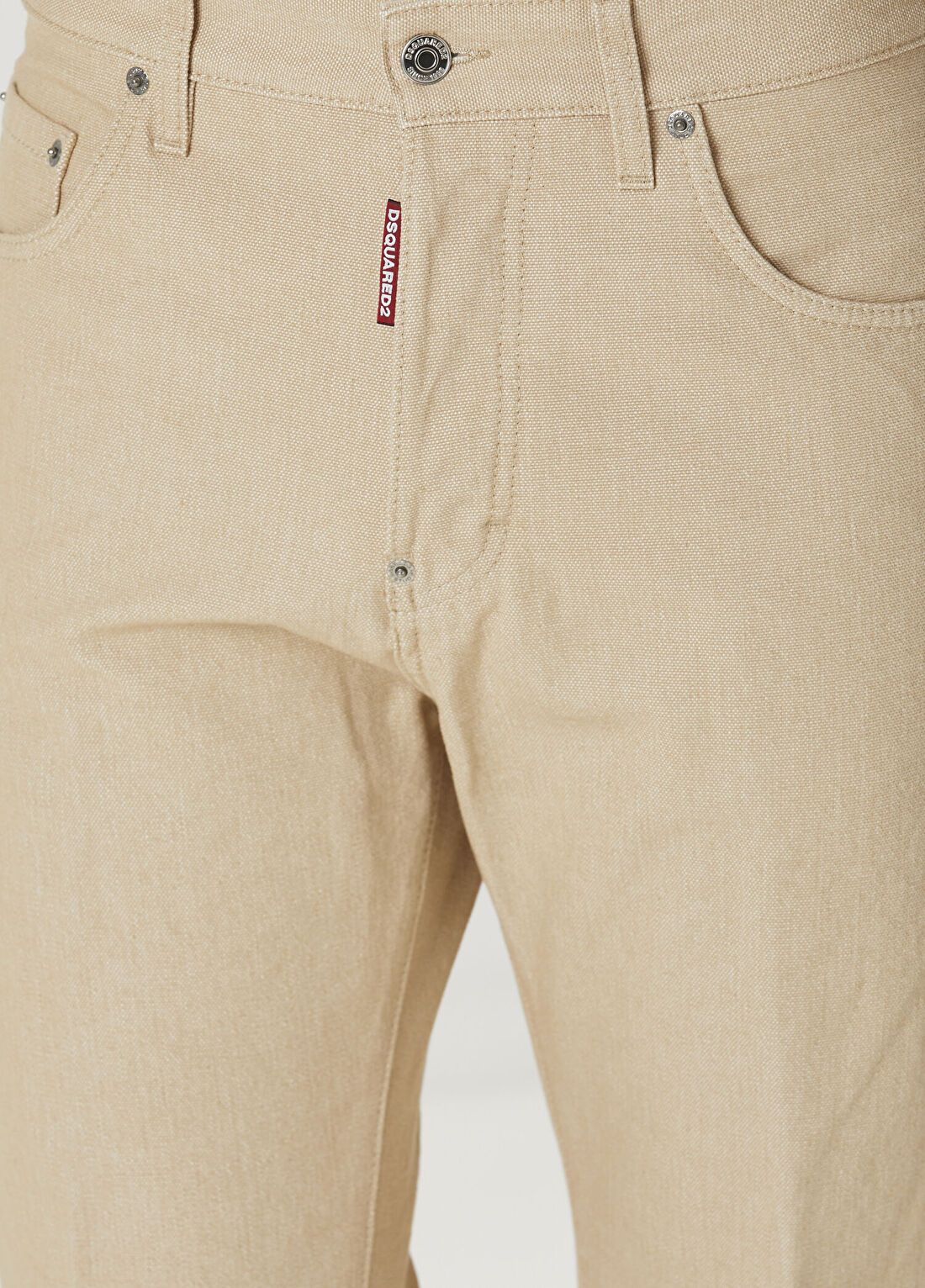 Dsquared2 Bej Jean Pantolon görsel 4