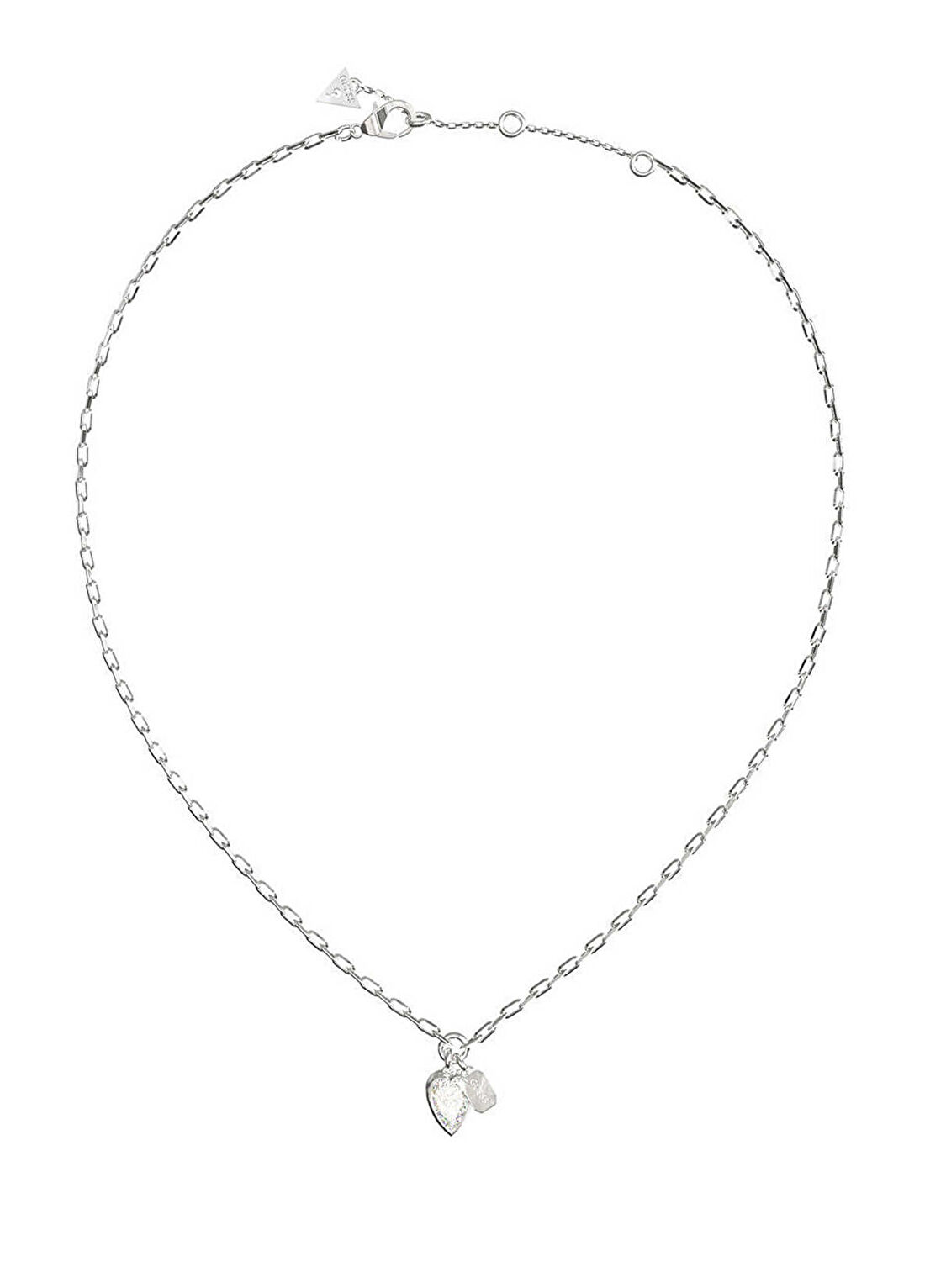 Guess JGUJUBN06359JWRHTU Crystal Love Kalpli Metalik Gri Çelik Kadın Kolye