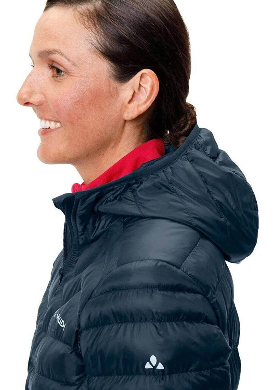 Vaude Batura Kapüşonlu Lacivert Kadın Spor Mont 42515 görsel 4