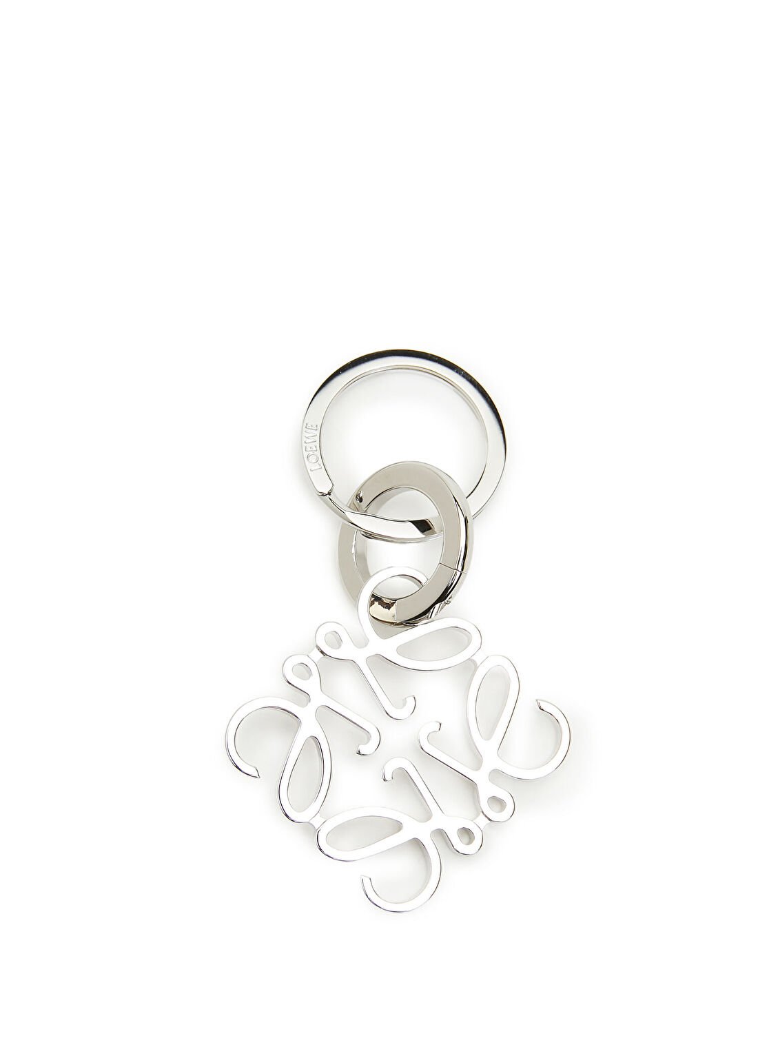 Loewe Silver Logo Formlu Anahtarlık