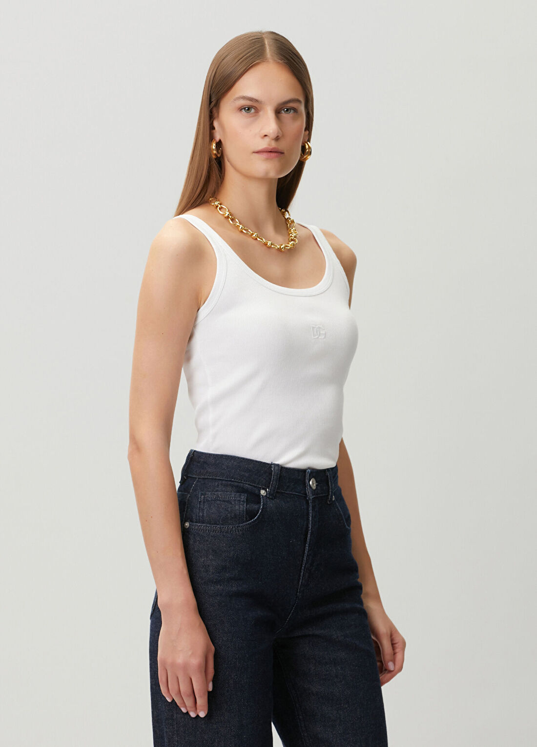 Dolce&Gabbana Beyaz Atlet görsel 3