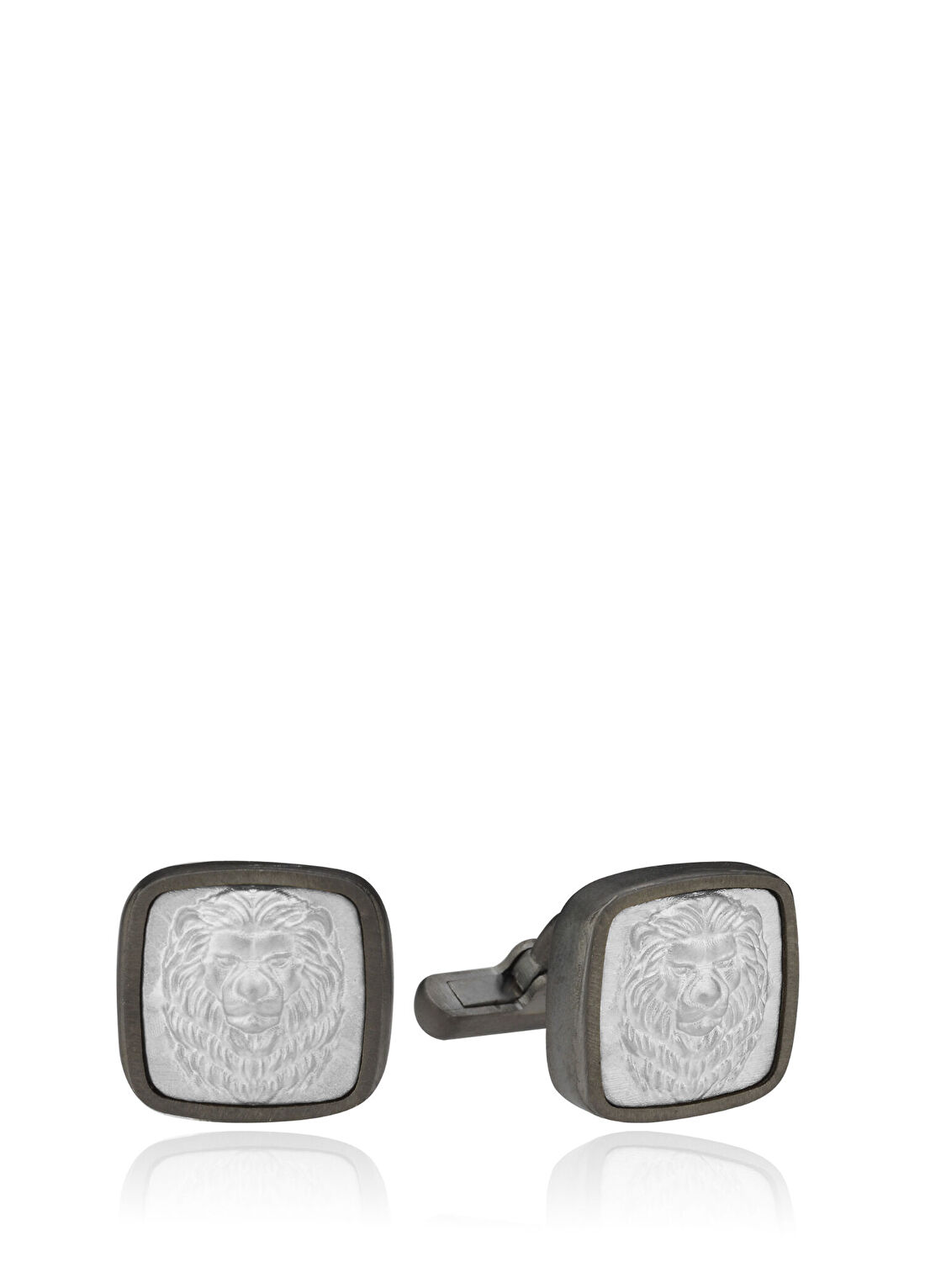 Melie Jewelry Leo 925 Ayar Gümüş Erkek Kol Düğmesi