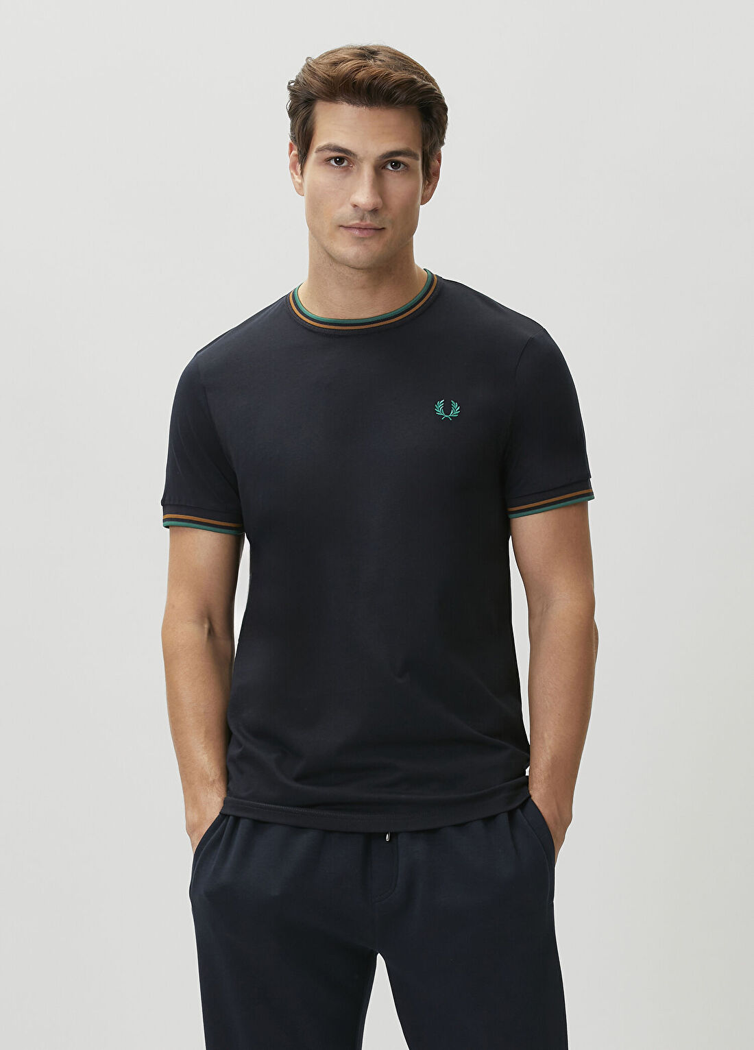 Fred Perry Twin Tipped Siyah T-shirt