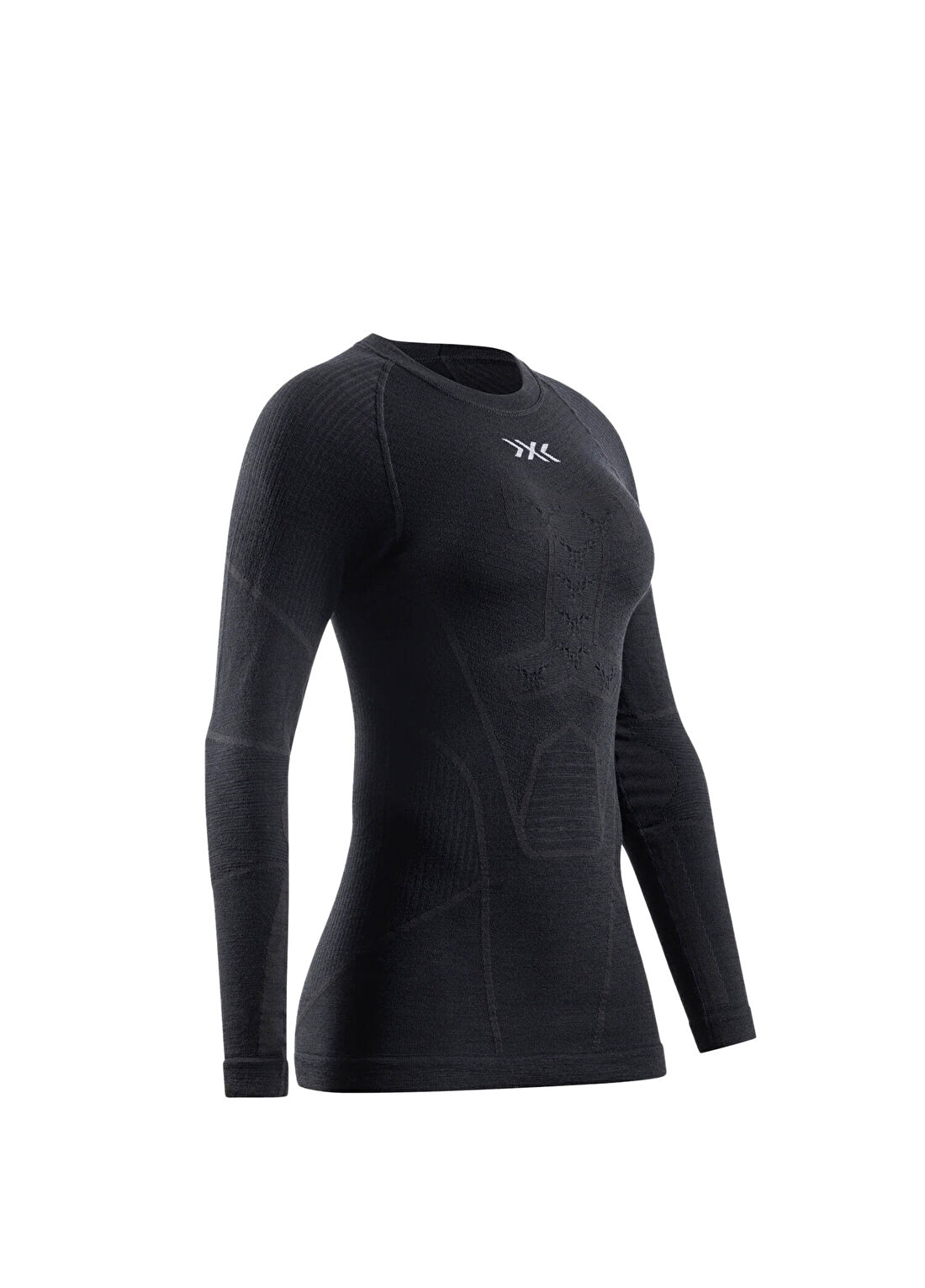 X-Bionic Merino Siyah Kadın Uzun Kollu Termal Üst İçlik