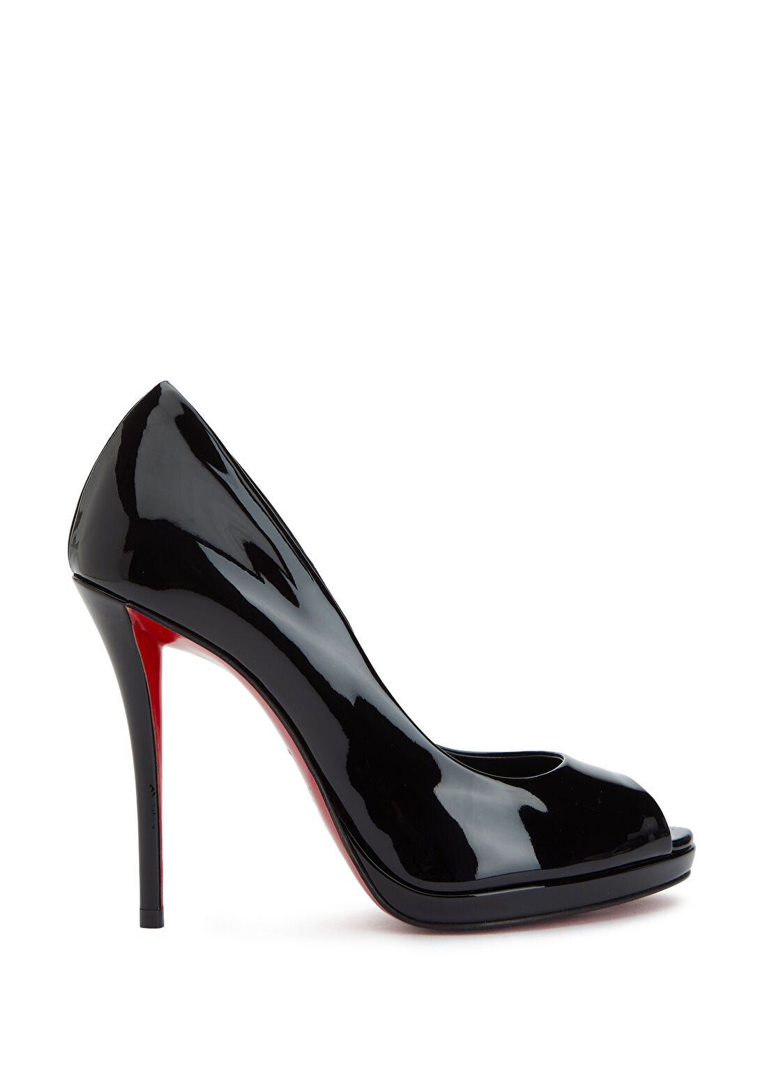Christian Louboutin Lady Z Siyah Deri Topuklu Ayakkabı