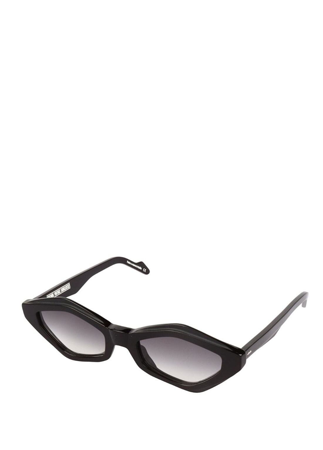 Original Vintage Sunglasses Gloss Double GD 02 Black Asetat Unisex Güneş Gözlüğü
