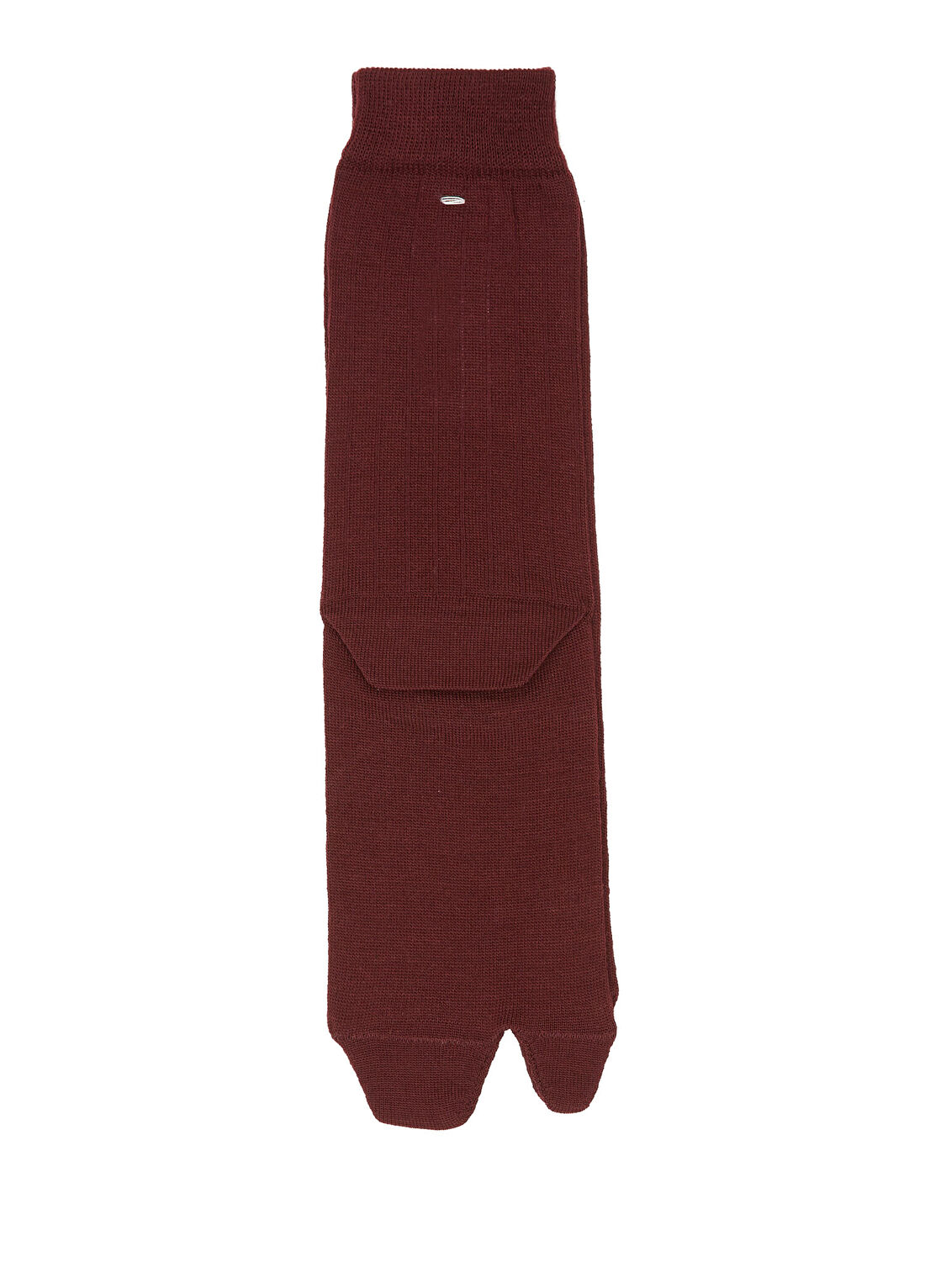 Maison Margiela Tabi Bordo Kadın Kaşmir Çorap