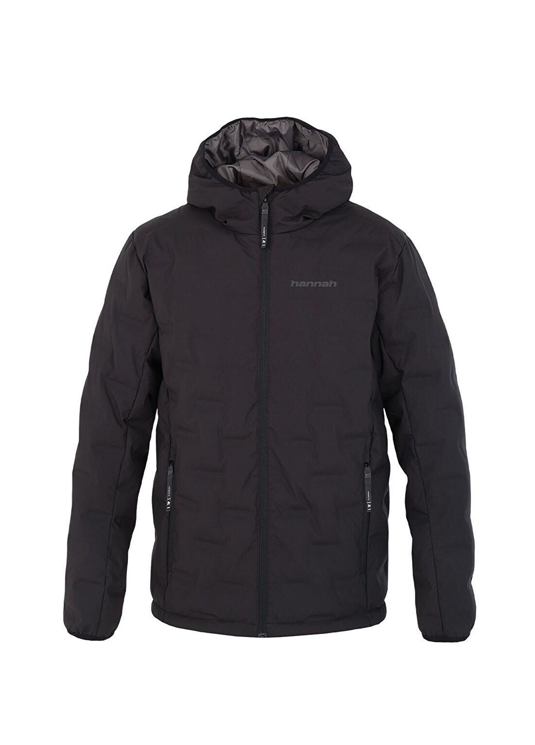 Hannah Zazu Anthracite II Kapüşonlu Erkek Outdoor Mont