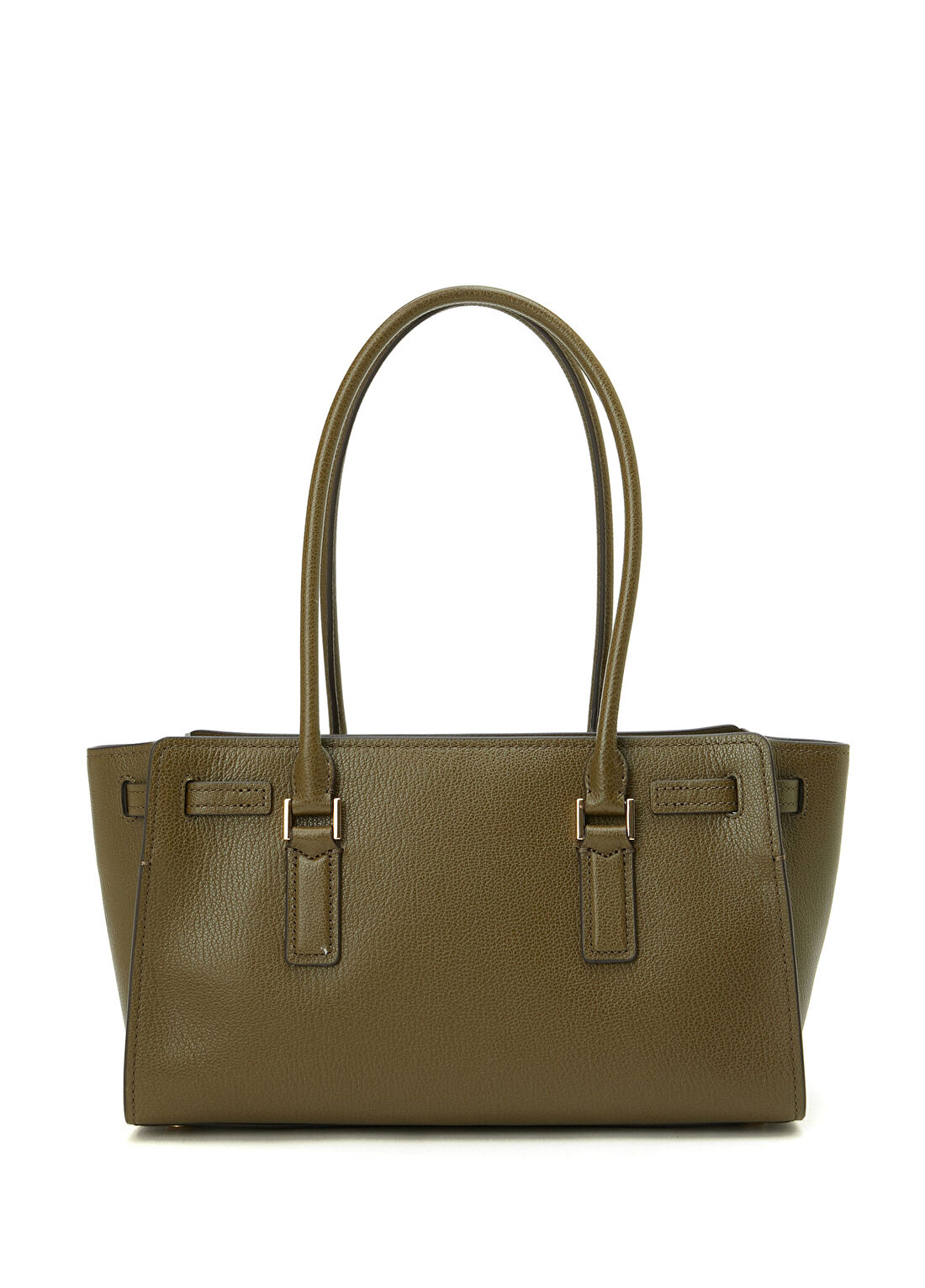 Michael Michael Kors Hanmilton Haki Kadın Deri Çanta görsel 4