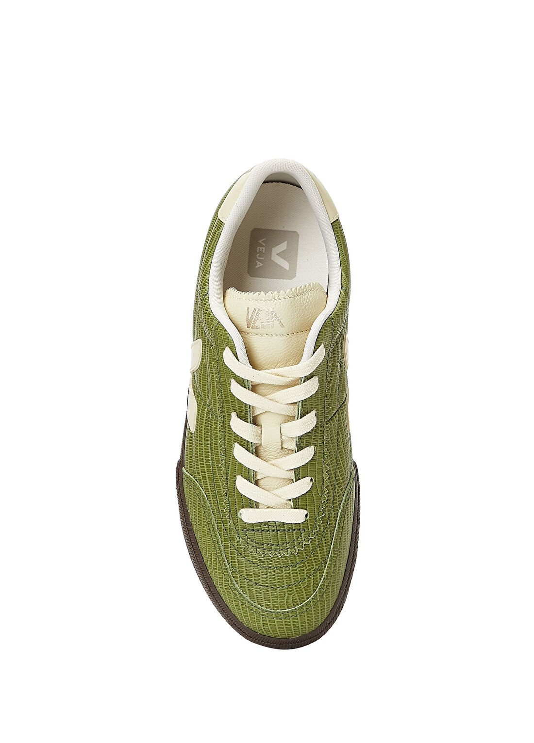 Veja Panenka Yeşil Kadın Deri Sneaker görsel 4
