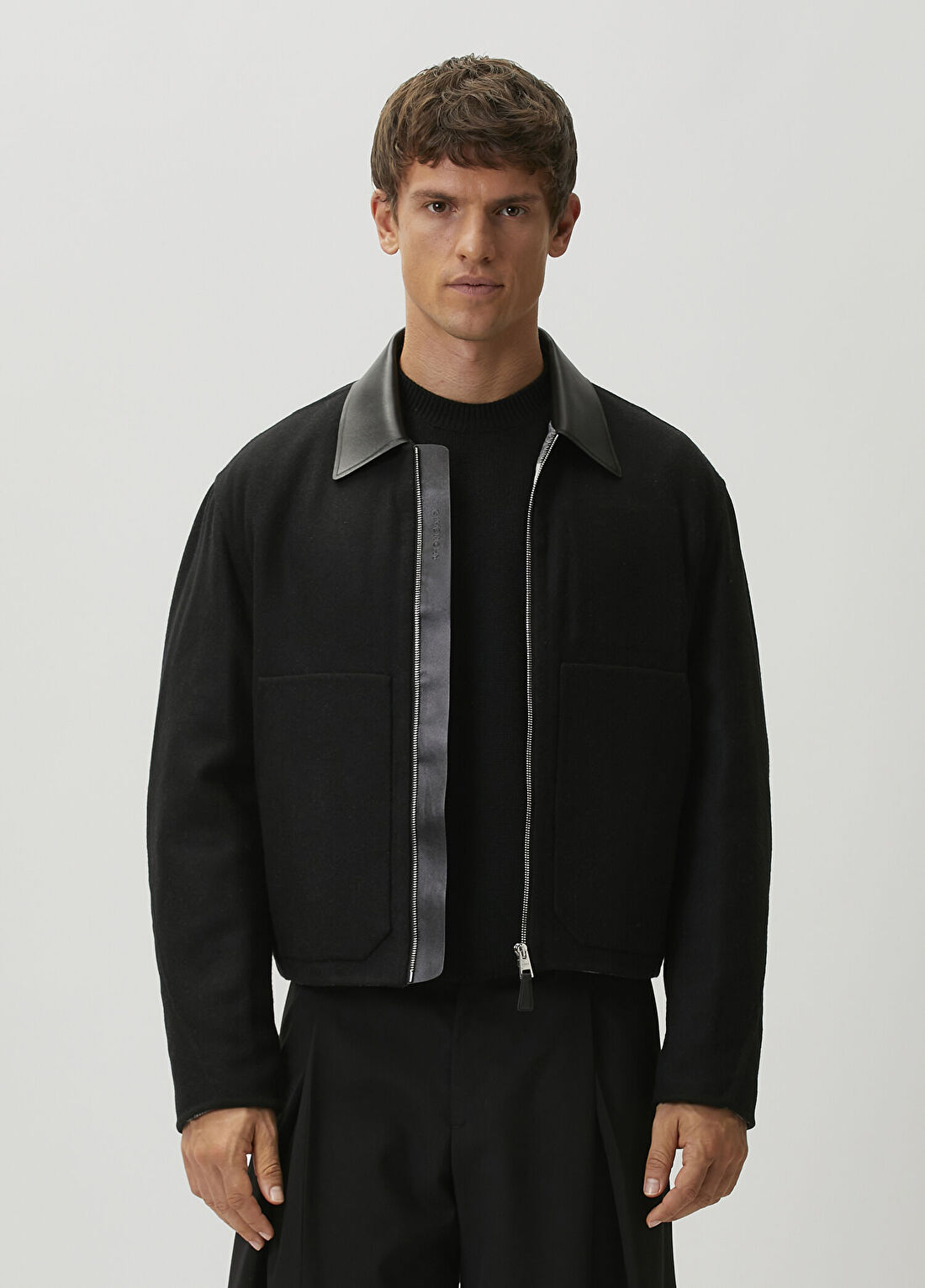 Givenchy Siyah Yün Mont