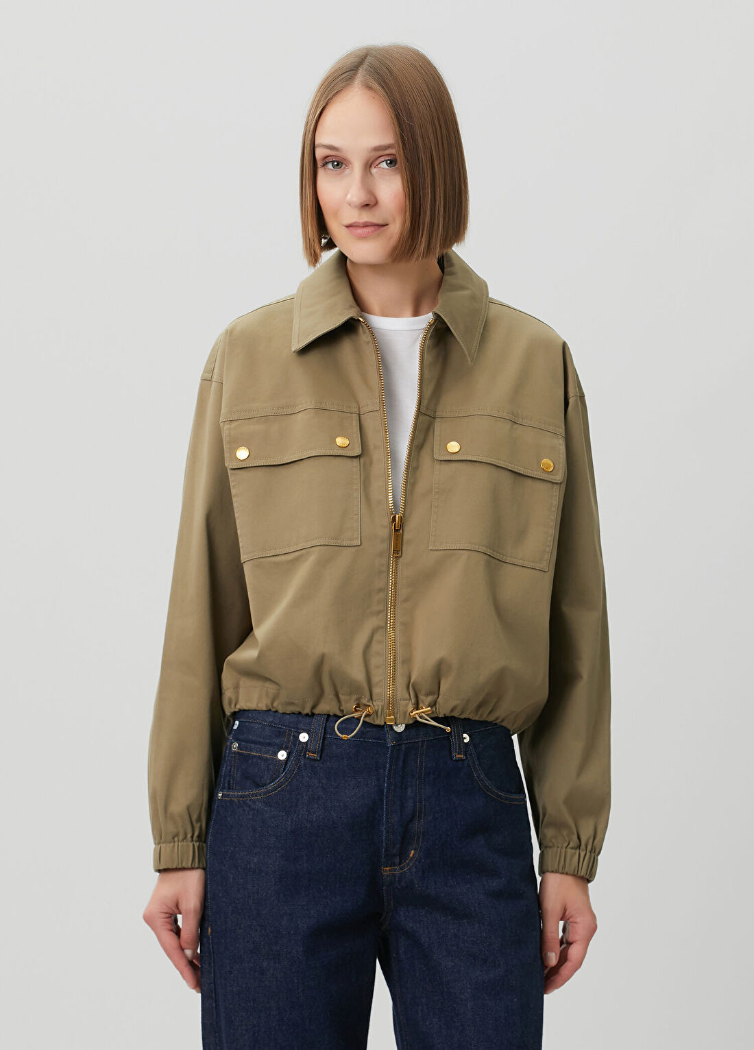 Michael Michael Kors Haki Chino Ceket