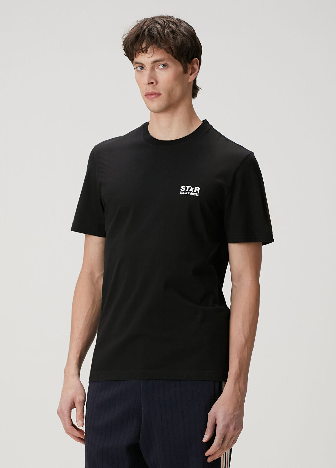 Golden Goose Star Logo Baskılı T-shirt