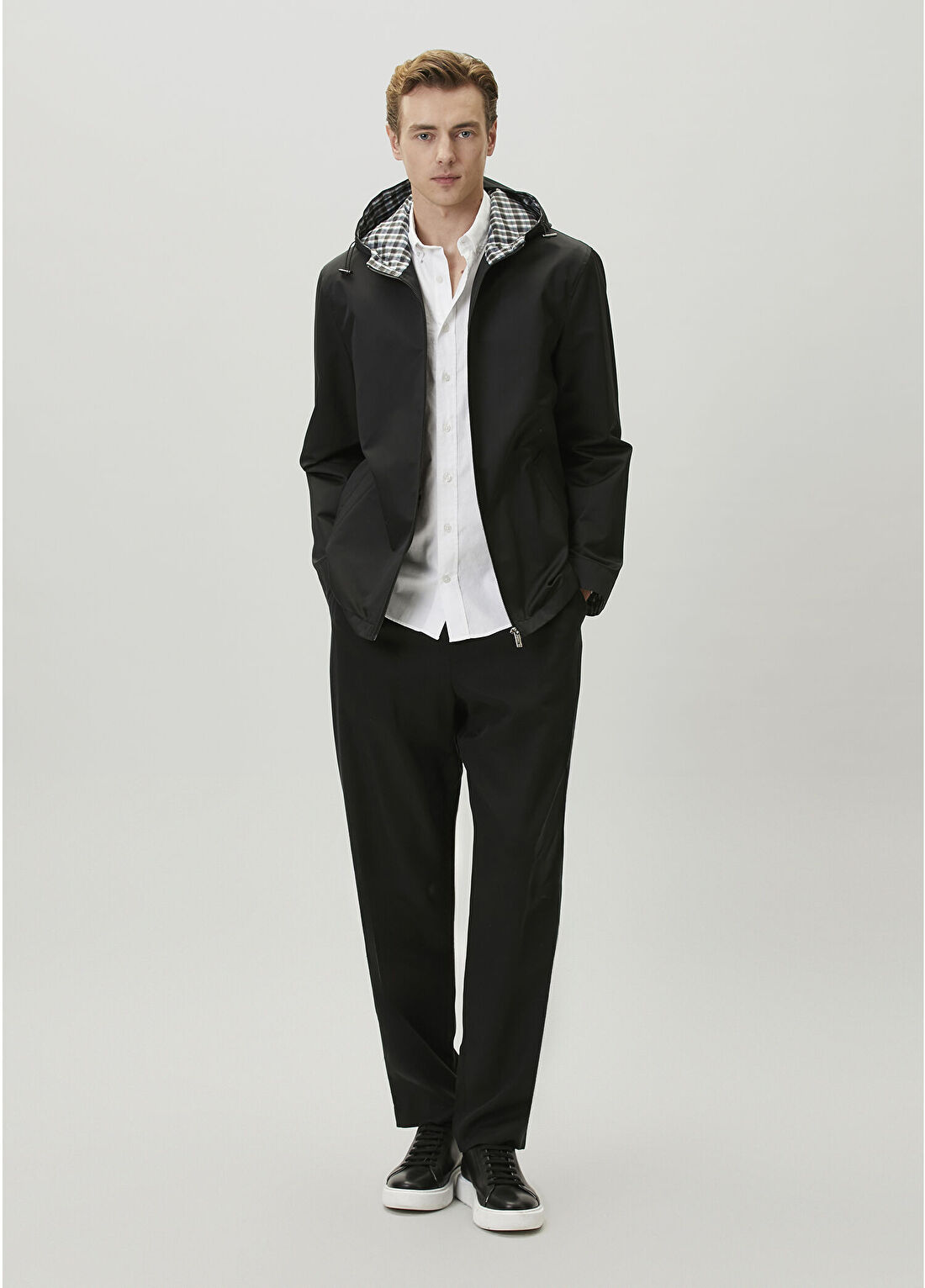 Beymen Club Slim Fit Beyaz Oxford Gömlek görsel 3