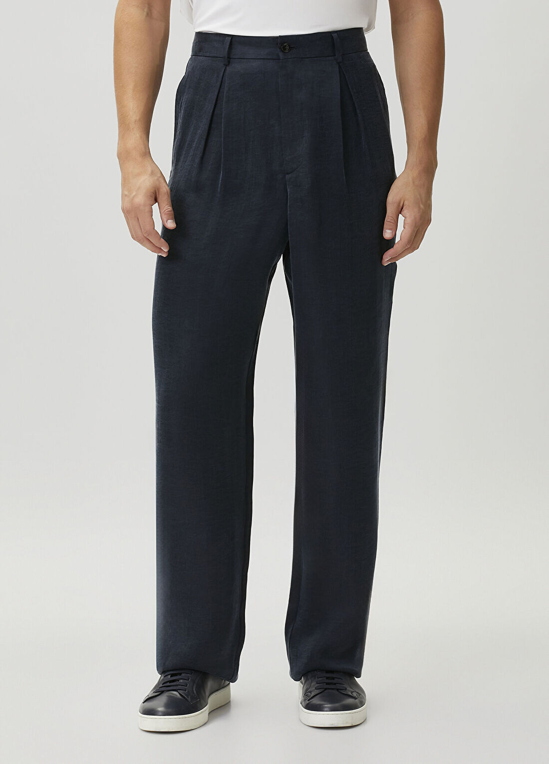 Giorgio Armani Lacivert Pantolon görsel 2
