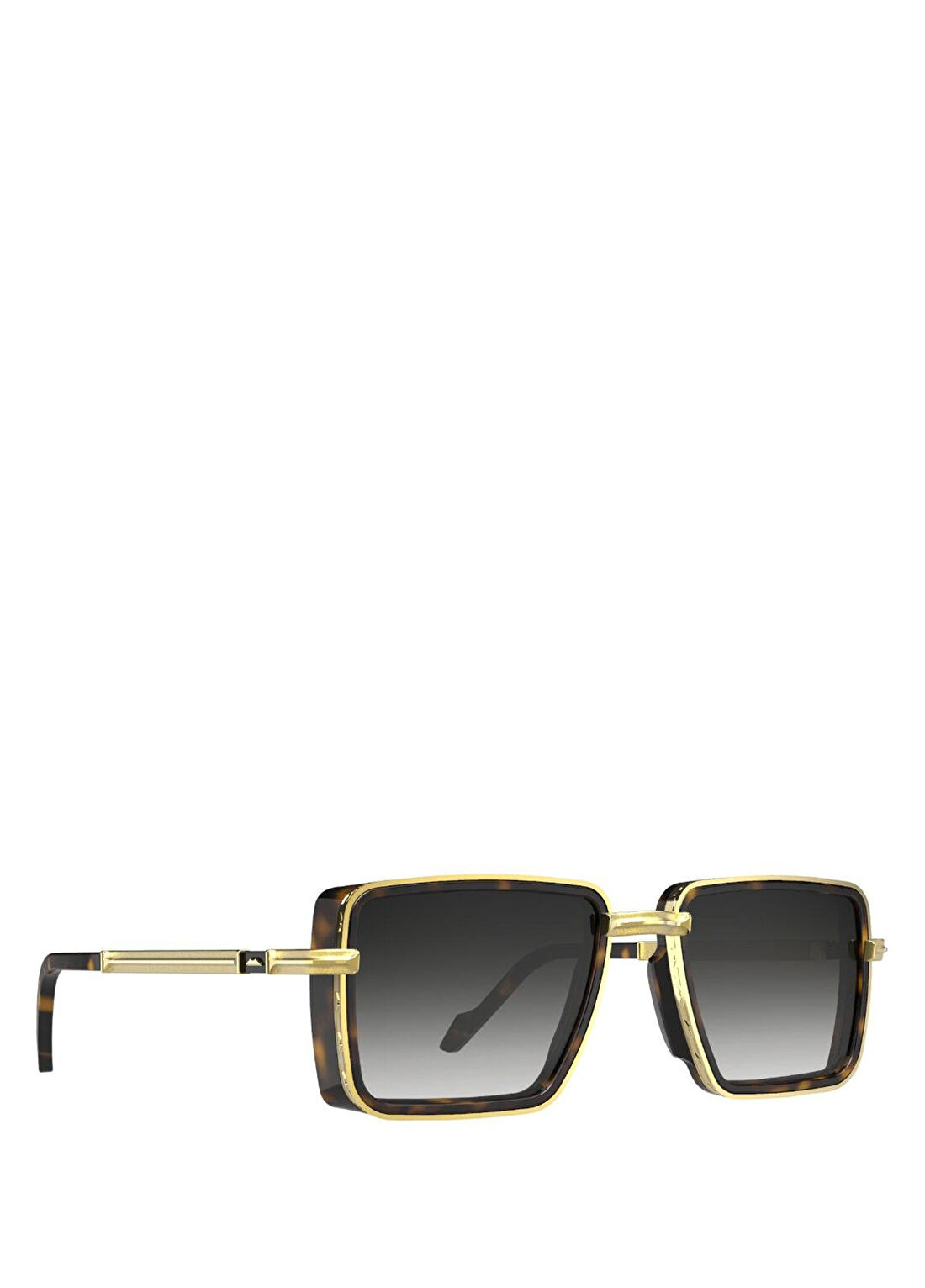 Original Vintage Sunglasses Roadster 01 Altın Rengi Havana Siyah Metal Asetat Unisex Güneş Gözlüğü